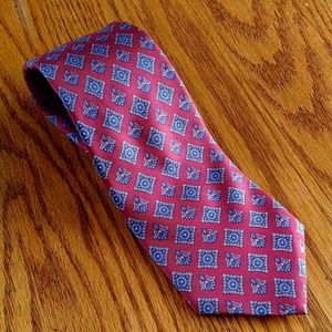 Christian Dior Diamond Point Silk Tie